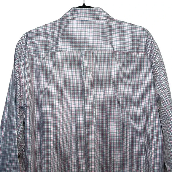 Peter Millar Men’s Cotton Long Sleeve Button Down Sports Shirt Size Large - Picture 4 of 5